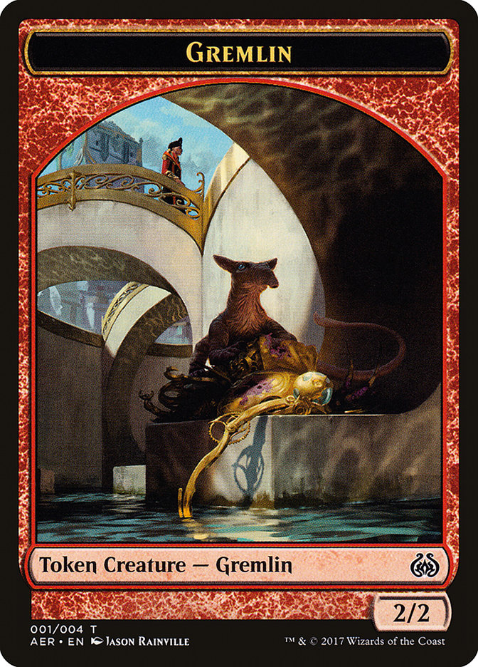 Gremlin Token [Aether Revolt Tokens] | Cracking-Singles