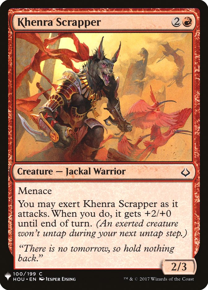 Khenra Scrapper [Mystery Booster] | Cracking-Singles