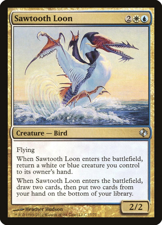 Sawtooth Loon [Duel Decks: Venser vs. Koth] | Cracking-Singles