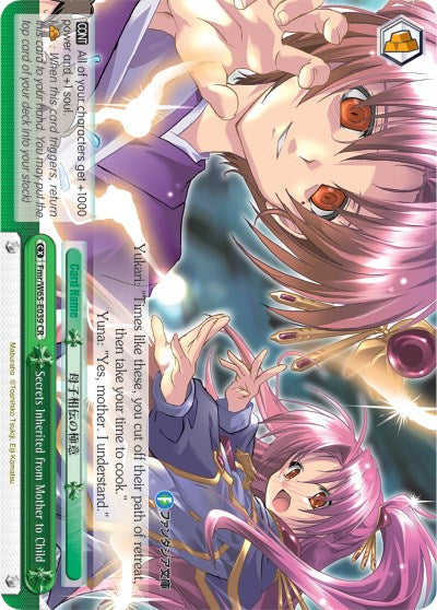 Secrets Inherited from Mother to Child (Fmr/W65-E039 CR) [Fujimi Fantasia Bunko] | Cracking-Singles