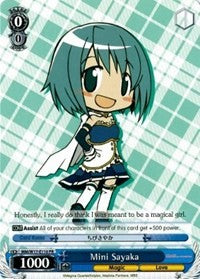 Mini Sayaka (MM/W17-E110 PR) (Promo) [Puella Magi Madoka Magica] | Cracking-Singles