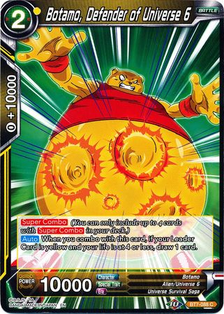Botamo, Defender of Universe 6 (BT7-088) [Assault of the Saiyans] | Cracking-Singles