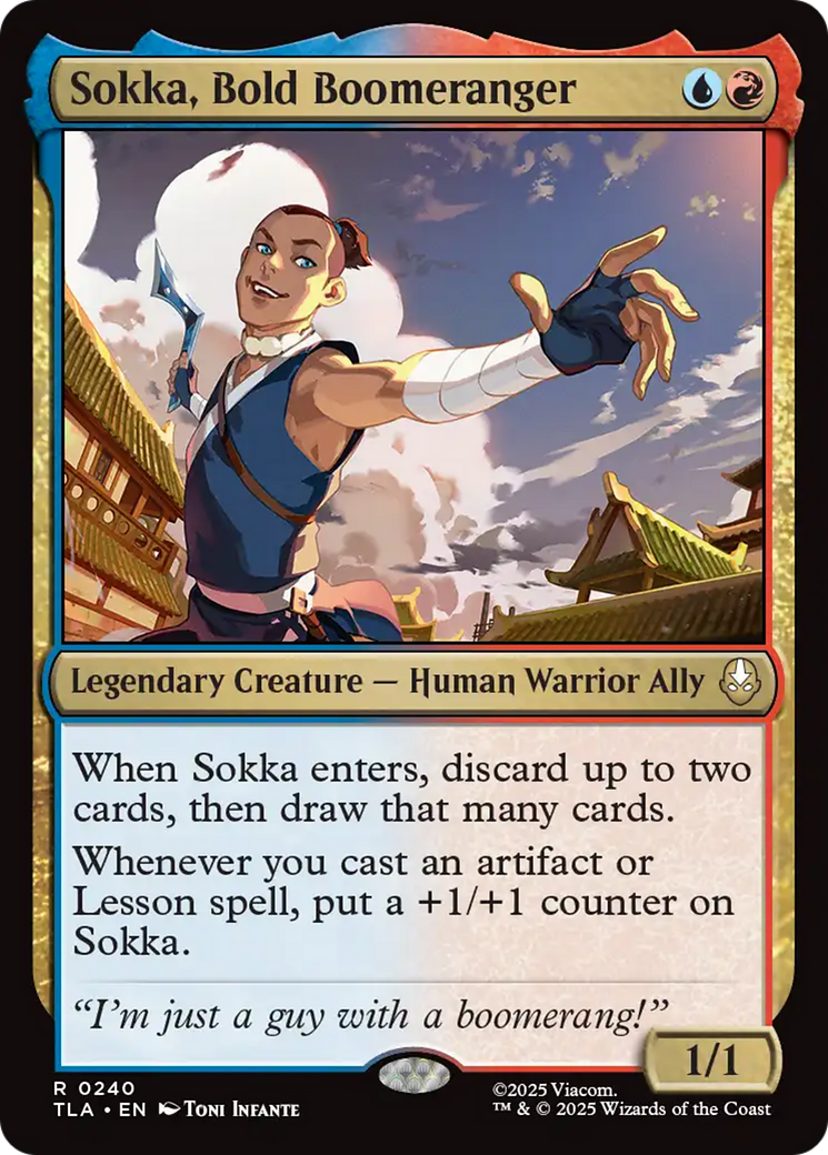 Sokka, Bold Boomeranger [Avatar: The Last Airbender] | Cracking-Singles