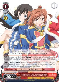 Two Become One, Karen & Hikari (RSL/S56-E042S SR) [Revue Starlight] | Cracking-Singles