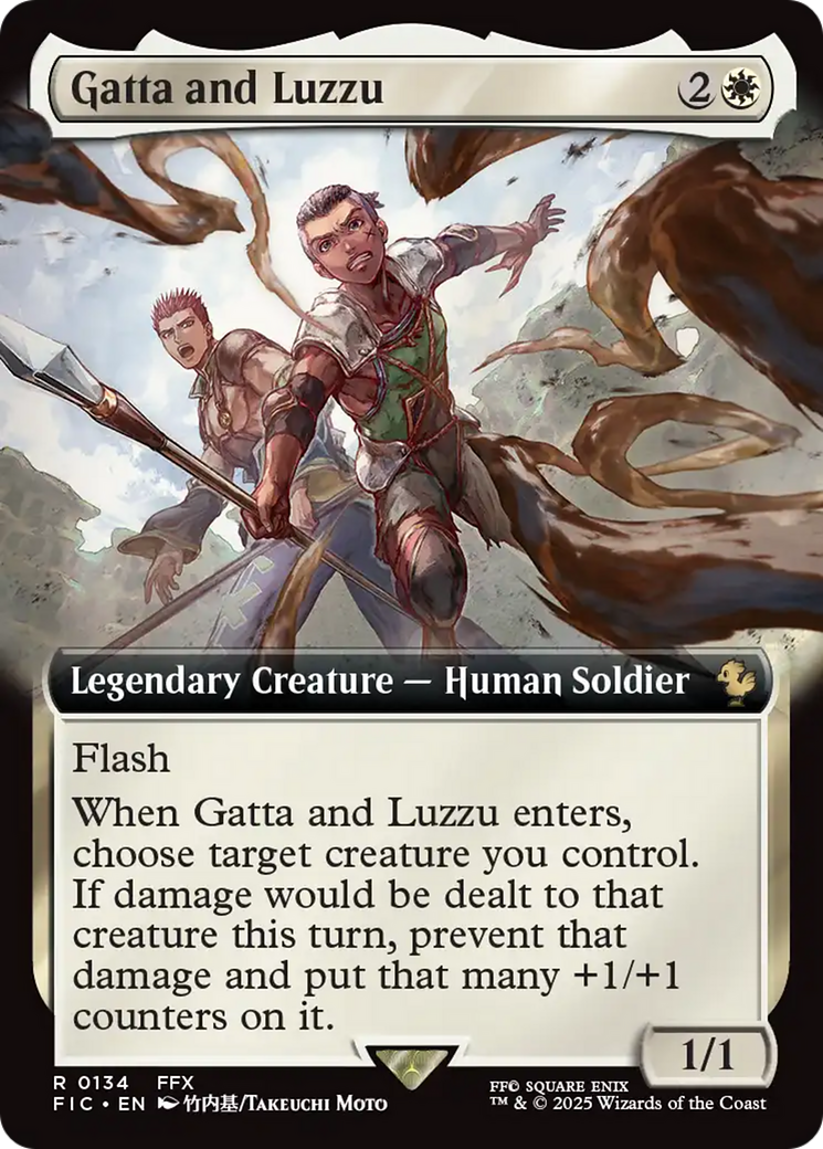 Gatta and Luzzu (Extended Art) [FINAL FANTASY Commander] | Cracking-Singles