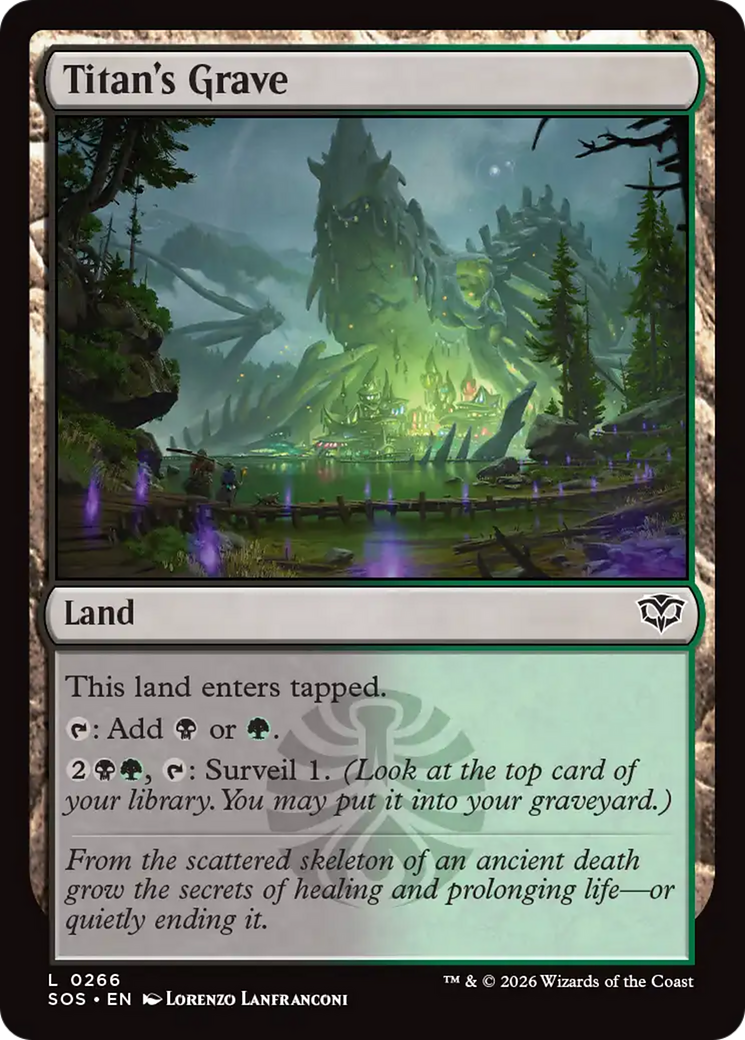 Titan's Grave [Secrets of Strixhaven] | Cracking-Singles