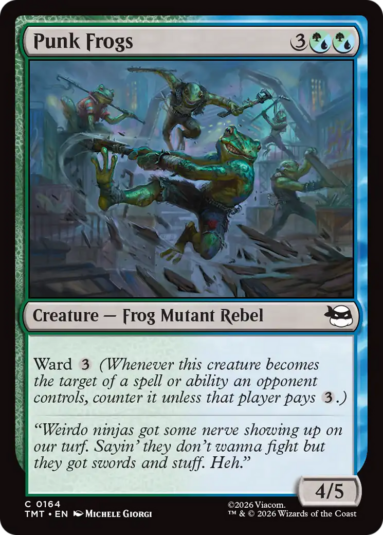 Punk Frogs [Teenage Mutant Ninja Turtles] | Cracking-Singles
