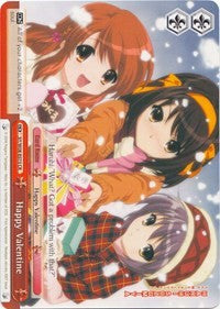Happy Valentine (SY/W08-E073 CR) [The Melancholy of Haruhi Suzumiya] | Cracking-Singles