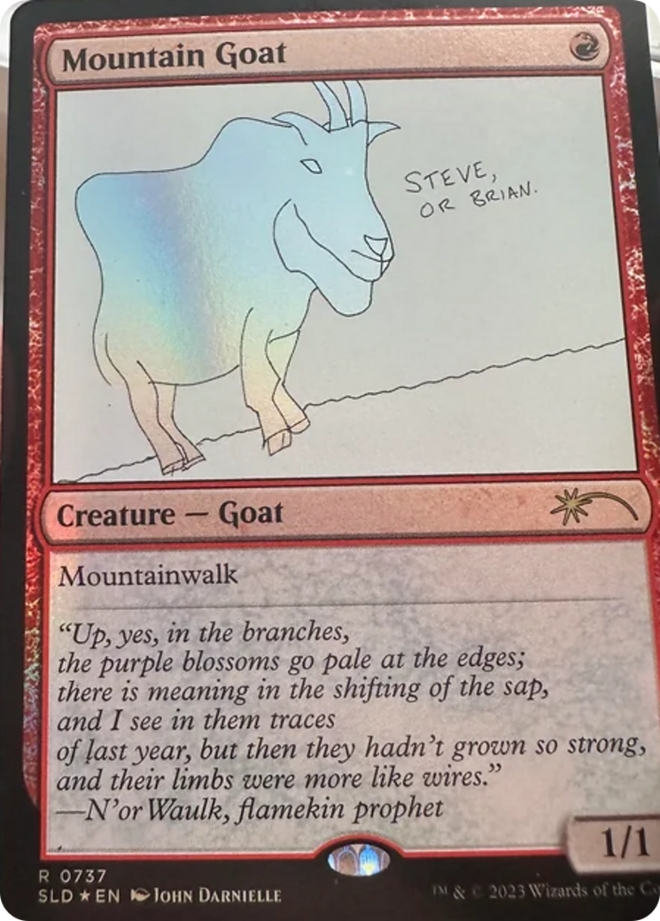 Mountain Goat [Secret Lair Drop Series] | Cracking-Singles
