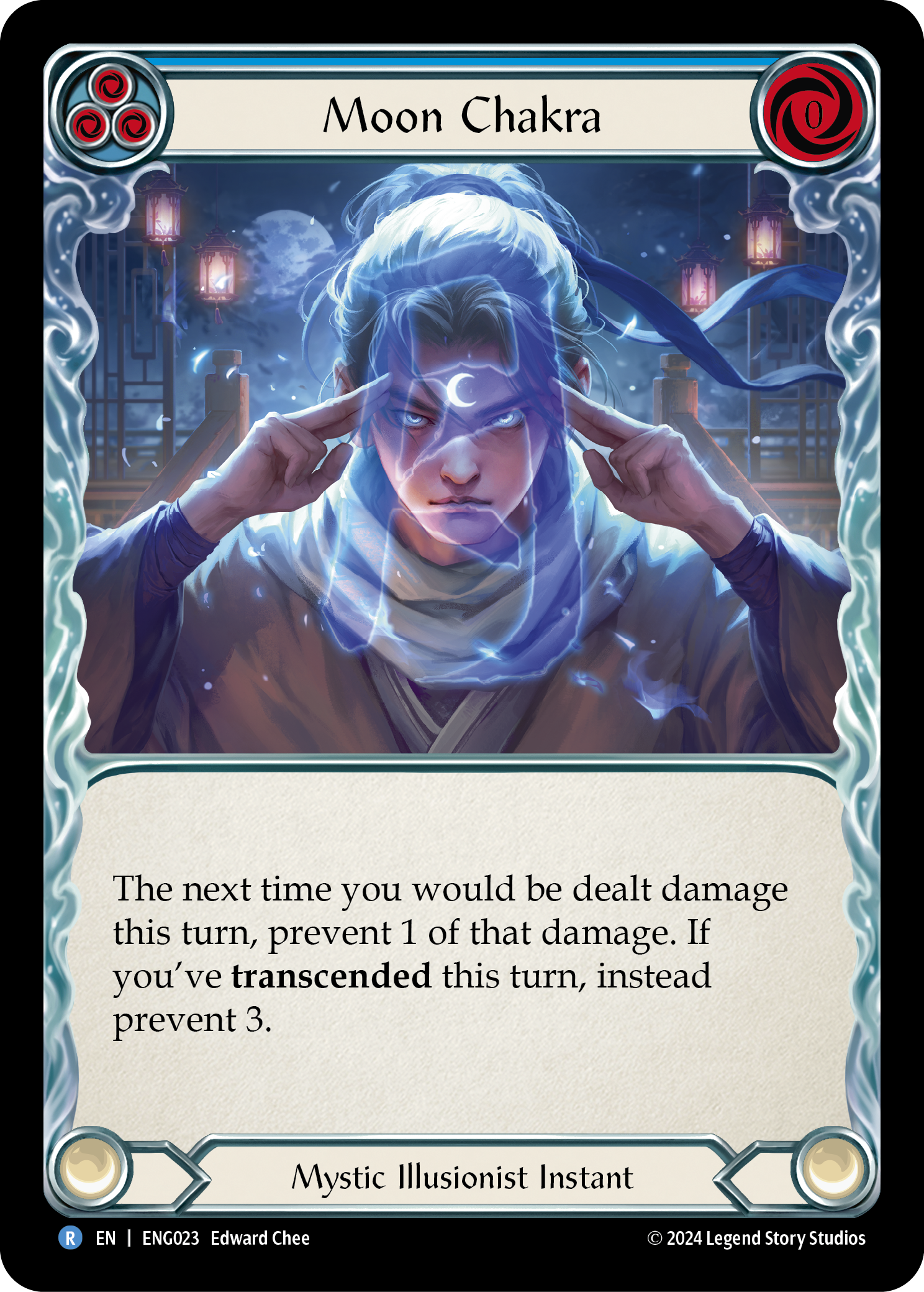 Moon Chakra [ENG023] (Part the Mistveil Enigma Blitz Deck) | Cracking-Singles