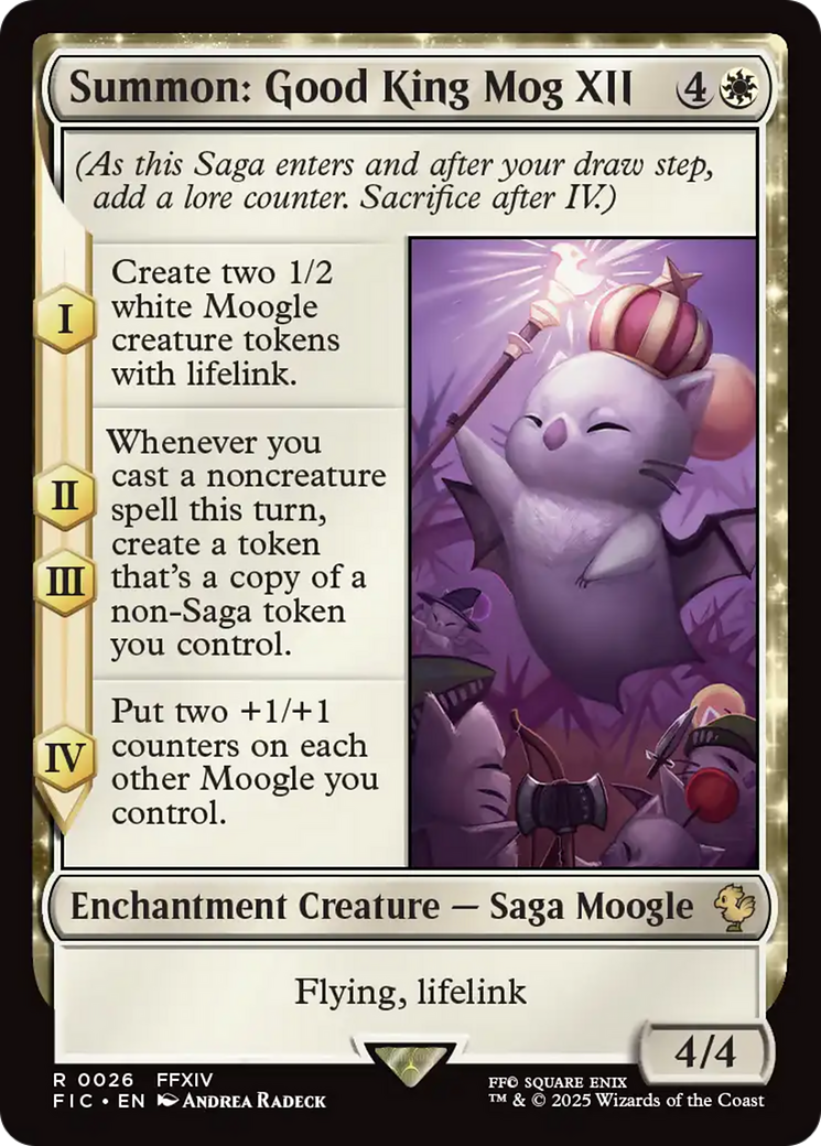Summon: Good King Mog XII [FINAL FANTASY Commander] | Cracking-Singles
