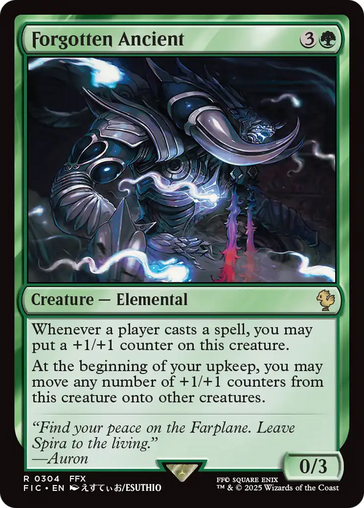 Forgotten Ancient [FINAL FANTASY Commander] | Cracking-Singles