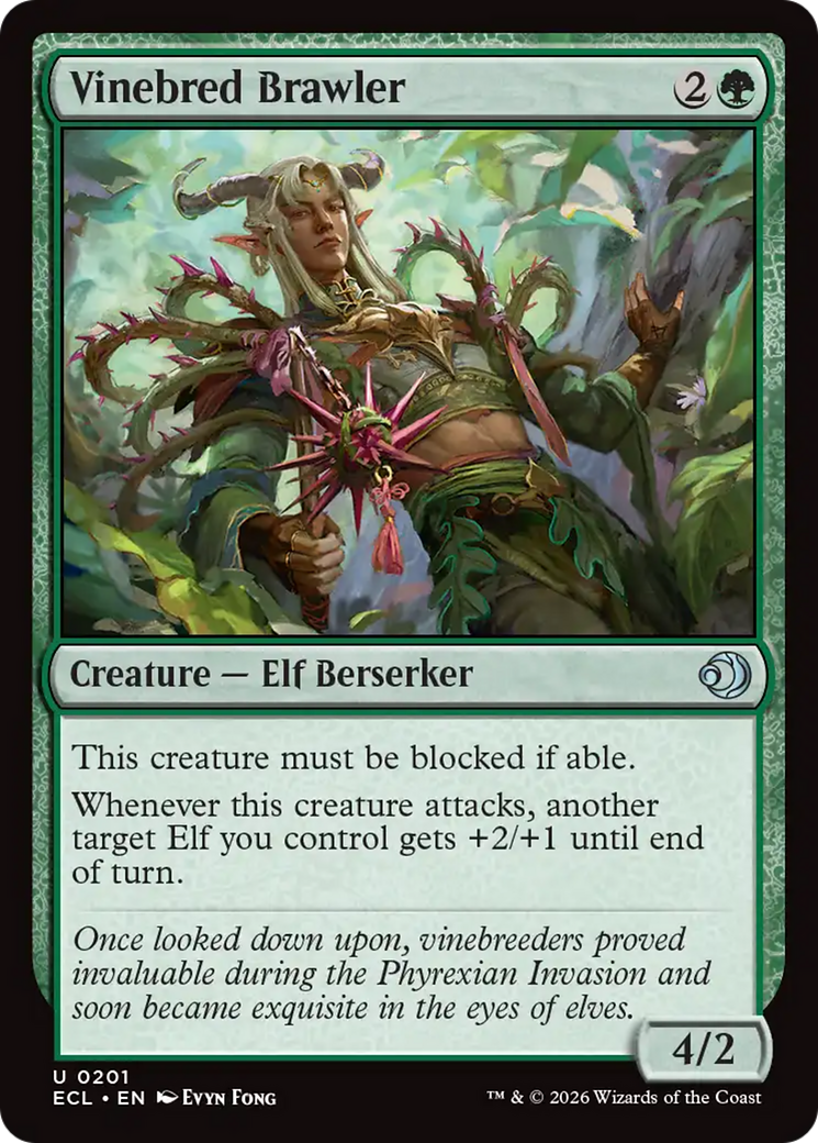 Vinebred Brawler [Lorwyn Eclipsed] | Cracking-Singles