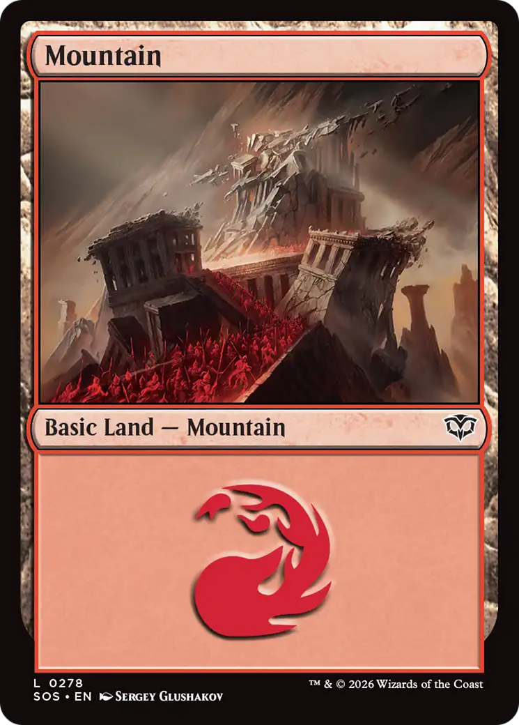 Mountain (0278) [Secrets of Strixhaven] | Cracking-Singles