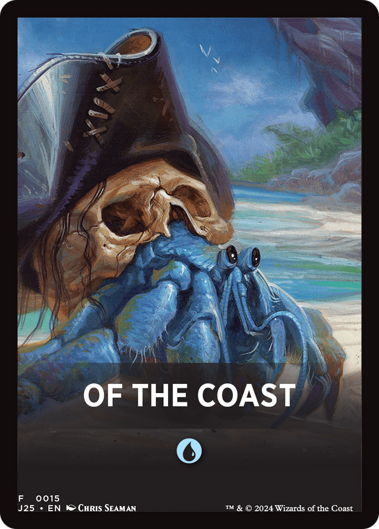 Of The Coast Theme Card [Foundations Jumpstart Front Cards] | Cracking-Singles