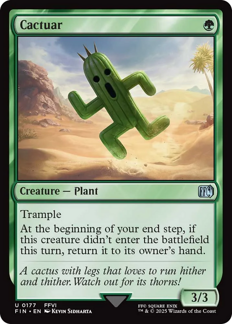 Cactuar [FINAL FANTASY] | Cracking-Singles