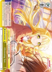 Glistening Sun (BD/W63-E025R RRR) [BanG Dream! Girls Band Party! Vol.2] | Cracking-Singles
