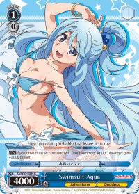 Swimsuit Aqua (KS/W55-E084 R) [KonoSuba 2] | Cracking-Singles