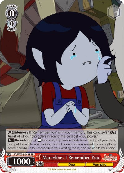 Marceline: I Remember You (AT/WX02-043S SR) [Adventure Time] | Cracking-Singles