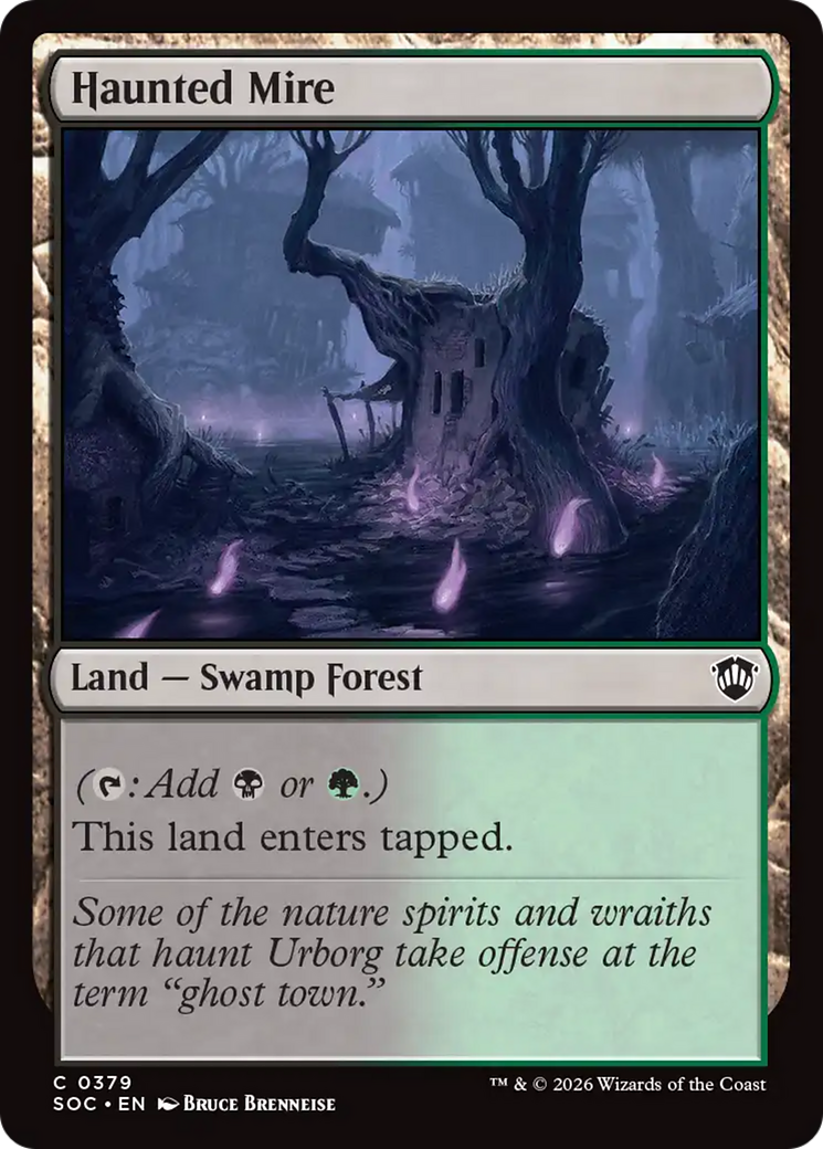 Haunted Mire [Secrets of Strixhaven Commander] | Cracking-Singles