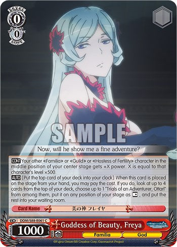 Goddess of Beauty, Freya (DDM/S88-E061 C) [Is it Wrong to Try to Pick Up Girls in a Dungeon?] | Cracking-Singles