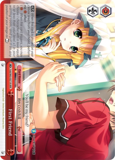 First Friend (Fdd/W65-E071R RRR) [Fujimi Fantasia Bunko] | Cracking-Singles