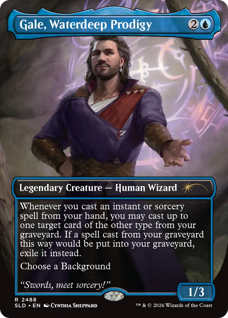 Gale, Waterdeep Prodigy [Secret Lair Drop Series] | Cracking-Singles