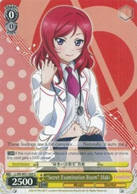 "Secret Examination Room" Maki (LL/EN-W01-028 U) [Love Live! DX] | Cracking-Singles