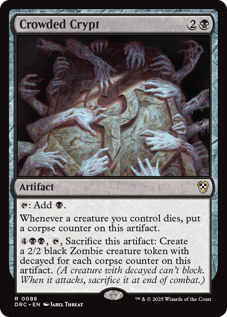Crowded Crypt [Aetherdrift Commander] | Cracking-Singles