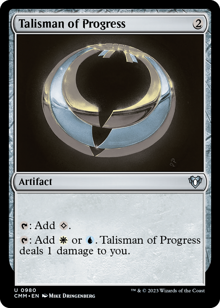 Talisman of Progress [Commander Masters] | Cracking-Singles
