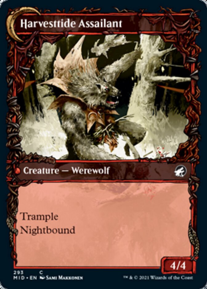 Harvesttide Infiltrator // Harvesttide Assailant (Showcase Equinox) [Innistrad: Midnight Hunt] | Cracking-Singles