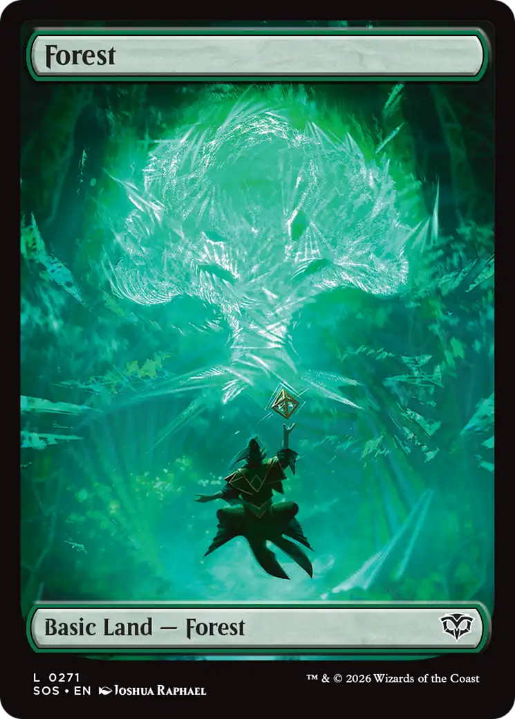 Forest (0271) [Secrets of Strixhaven] | Cracking-Singles