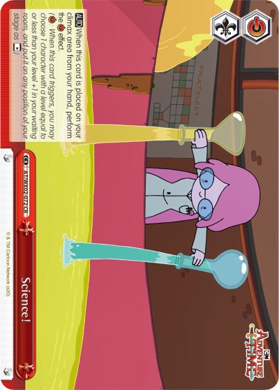 Science! (AT/WX02-072 CR) [Adventure Time] | Cracking-Singles