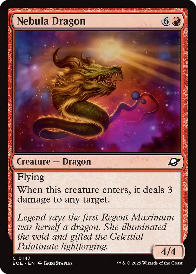 Nebula Dragon [Edge of Eternities] | Cracking-Singles