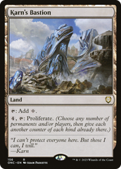 Karn's Bastion [Phyrexia: All Will Be One Commander] | Cracking-Singles