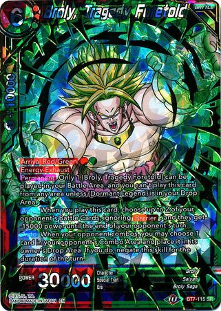Broly, Tragedy Foretold (BT7-115) [Assault of the Saiyans] | Cracking-Singles