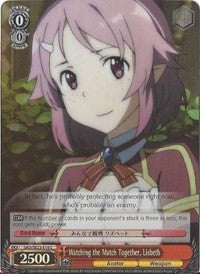 Watching the Match Together, Lisbeth (SAO/SE23-E10 C) (Parallel Foil) [Sword Art Online II] | Cracking-Singles