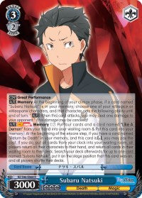 Subaru Natsuki (RZ/S46-E068 R) [Re:ZERO] | Cracking-Singles