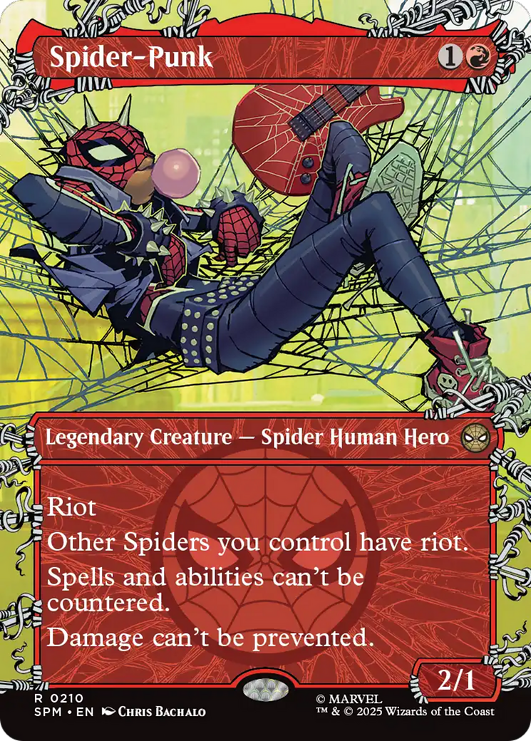 Spider-Punk (0210) (Borderless) [Marvel's Spider-Man] | Cracking-Singles
