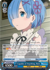 Capable of Anything, Rem (RZ/S55-E077 U) [Re:ZERO Vol.2] | Cracking-Singles