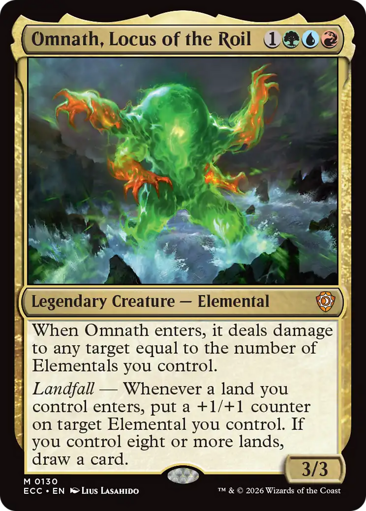 Omnath, Locus of the Roil [Lorwyn Eclipsed Commander] | Cracking-Singles