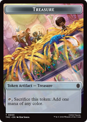 Treasure // Clue Double-Sided Token [Teenage Mutant Ninja Turtles Commander Tokens] | Cracking-Singles