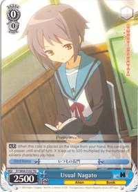 Usual Nagato (SY/W08-E102 TD) [The Melancholy of Haruhi Suzumiya] | Cracking-Singles