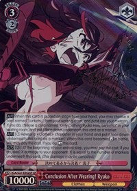 Conclusion After Wearing! Ryuko (KLK/S27-E042SP SP) [KILL la KILL] | Cracking-Singles