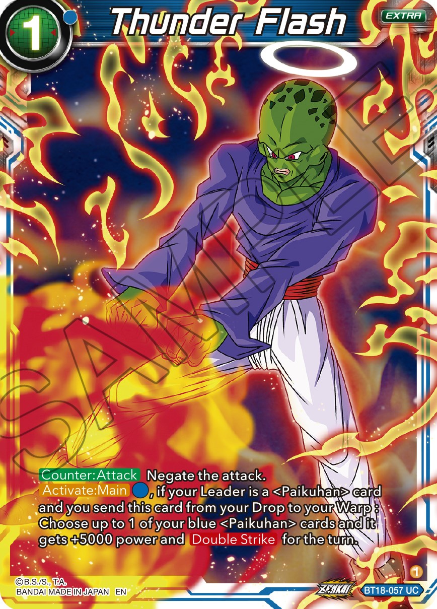 Thunder Flash (BT18-057) [Dawn of the Z-Legends] | Cracking-Singles