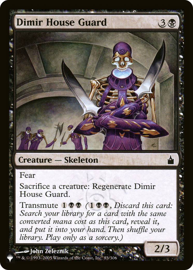 Dimir House Guard [The List] | Cracking-Singles