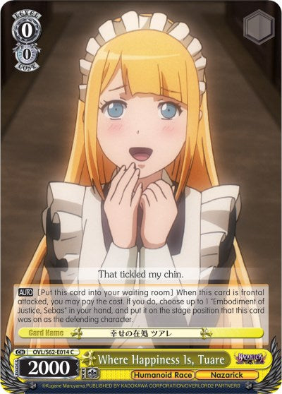 Where Happiness Is, Tuare (OVL/S62-E014 C) [Nazarick: Tomb of the Undead] | Cracking-Singles