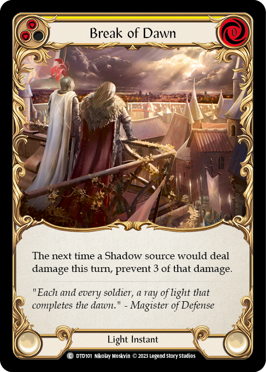 Break of Dawn (Yellow) [DTD101] (Dusk Till Dawn) | Cracking-Singles