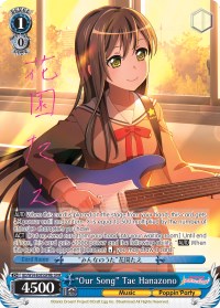 "Our Song" Tae Hanazono (BD/W54-E085SPMb SPM) [BanG Dream! Girls Band Party!] | Cracking-Singles