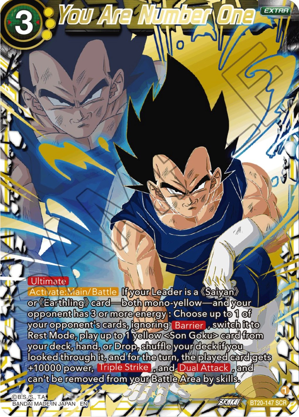 You Are Number One (BT20-147) [Power Absorbed] | Cracking-Singles